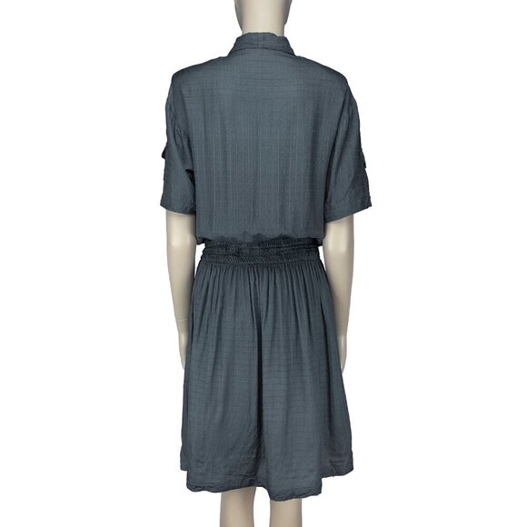 SAKS FIFTH AVENUE VTG Dark Academia Designer Professoral Retro Midi Dress‎ S - Picture 10 of 13
